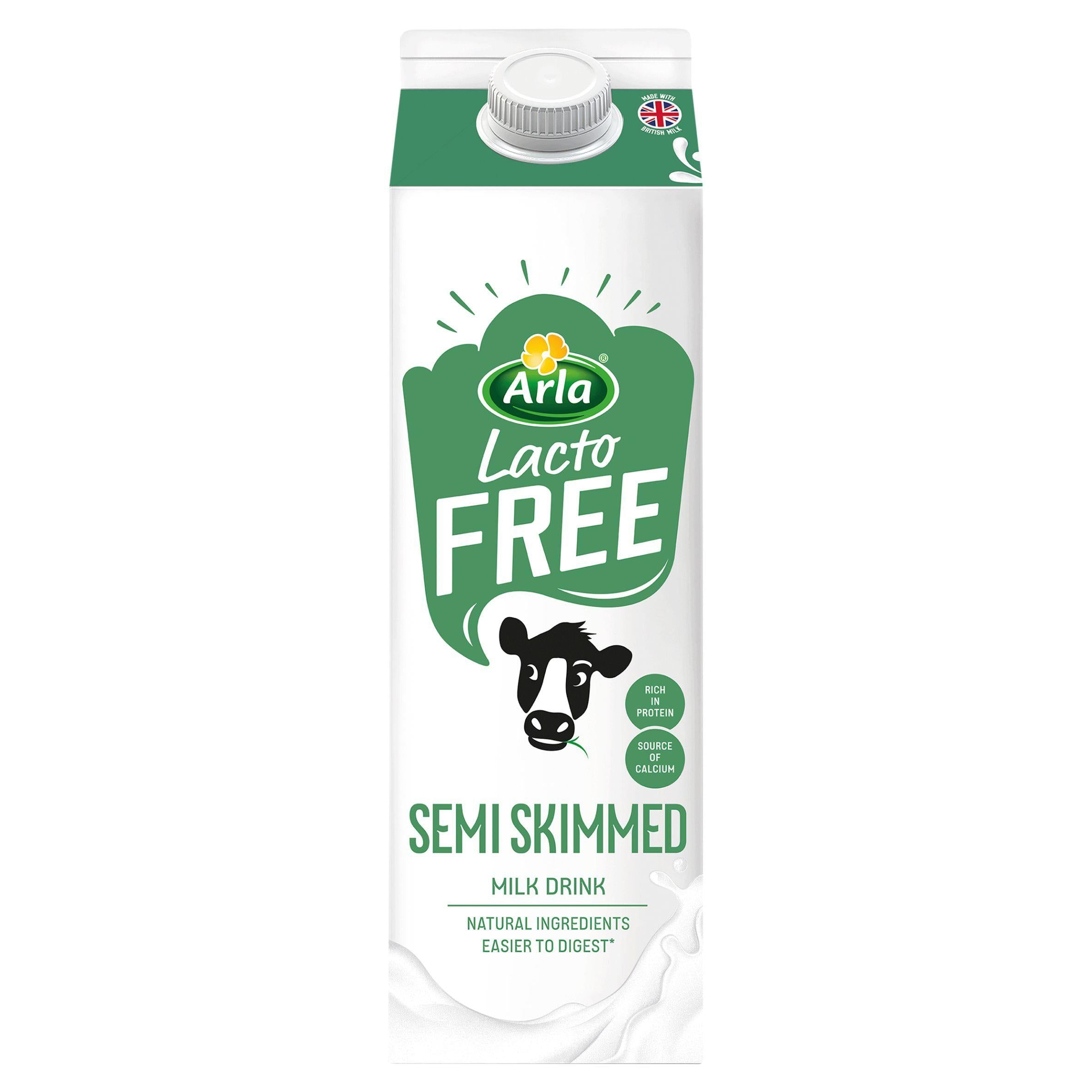 Arla Lactofree Semi Skimmed Milk Drink 1L - McGrocer