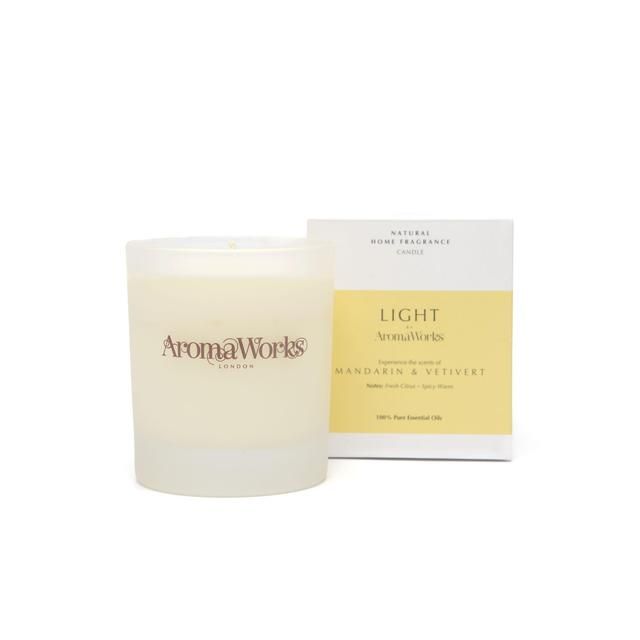 AromaWorks Candle Mandarin & Vetivert - McGrocer