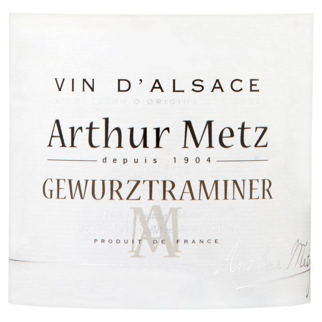 Arthur Metz Alsace Gewurztraminer   75cl - McGrocer