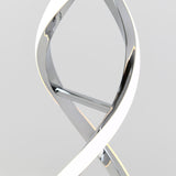 Artika Chrome Swirl LED Table Lamp - McGrocer