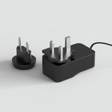 Artika Chrome Swirl LED Table Lamp - McGrocer