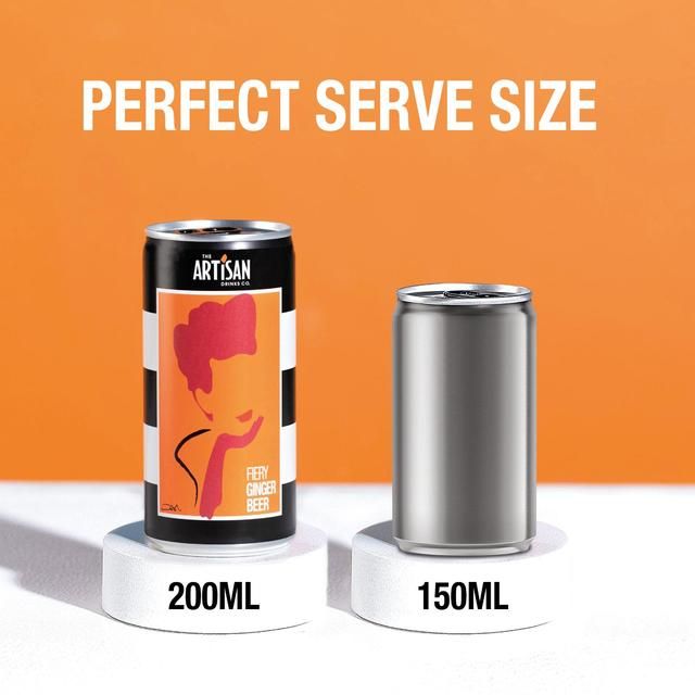 Artisan Drinks Co. Fiery Ginger Beer Cans   6 x 200ml - McGrocer