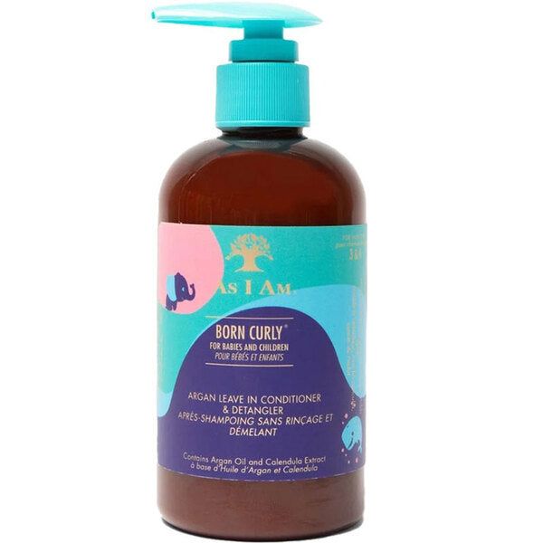 As I Am Born Curly Argan Leave In Conditioner And Detangler - McGrocer