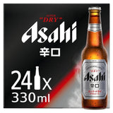 Asahi Super Dry Beer Lager Bottles   24 x 330ml - McGrocer