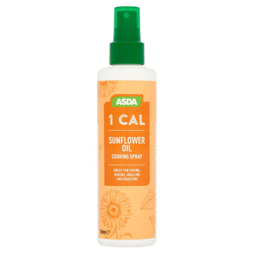 ASDA 1 Cal Sunflower Oil Cooking Spray 190ml - McGrocer