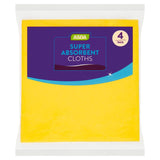 ASDA 4 Super Absorbent Cleaning Cloths - McGrocer