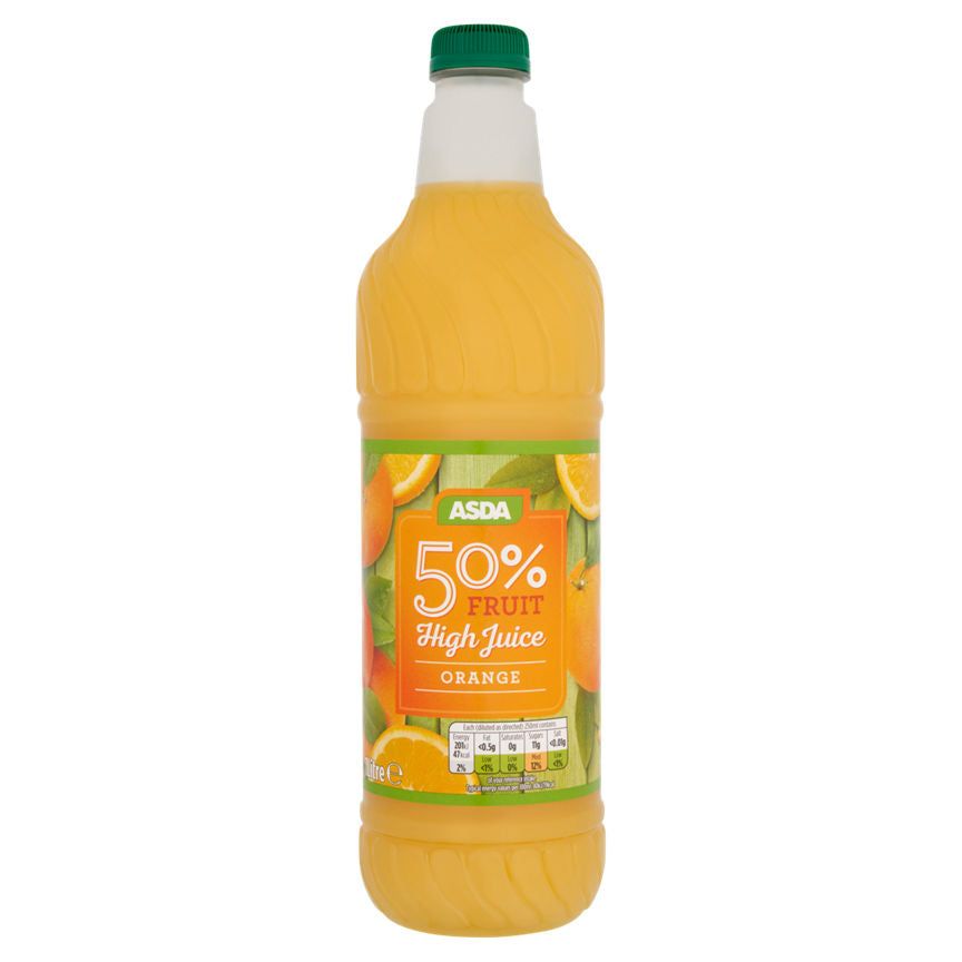 ASDA 50% Fruit Orange High Juice - McGrocer