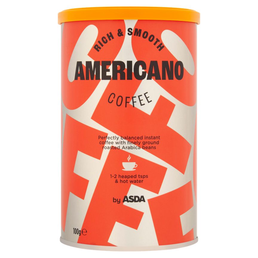 ASDA Americano Coffee 100g - McGrocer