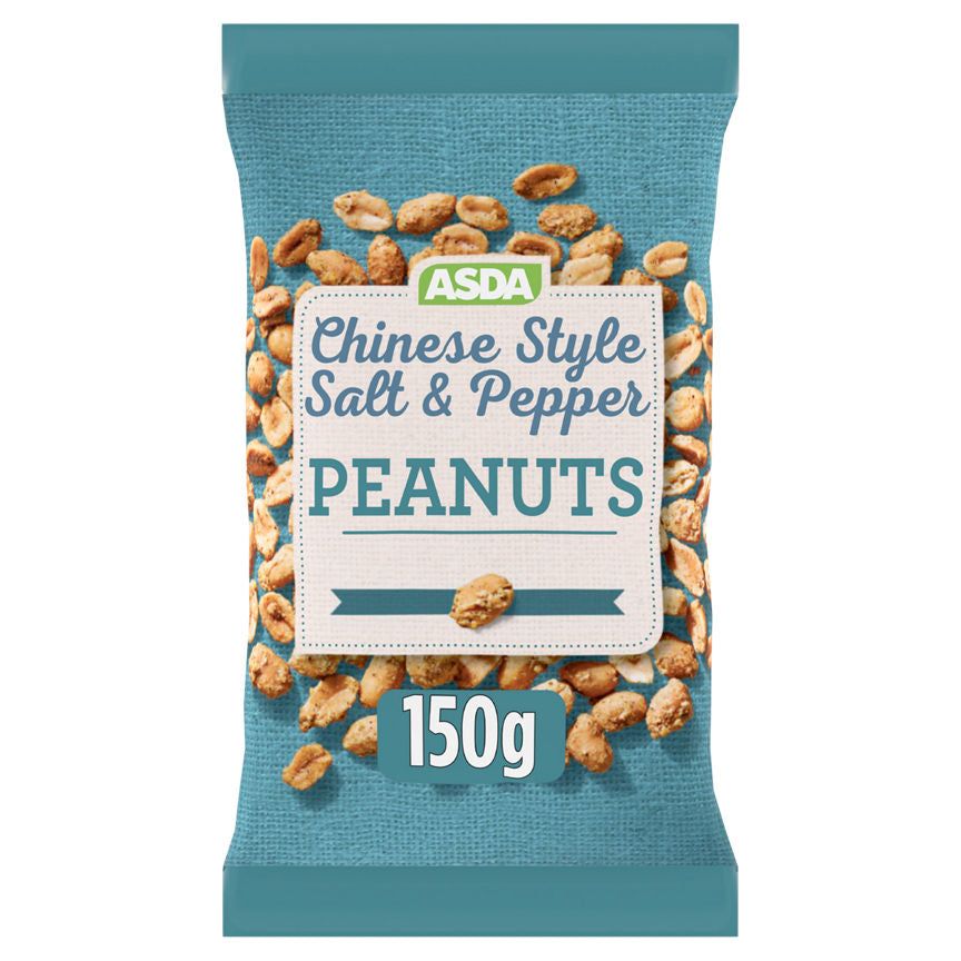 ASDA Chinese Salt & Pepper Crunchy Baked Peanuts 150g - McGrocer