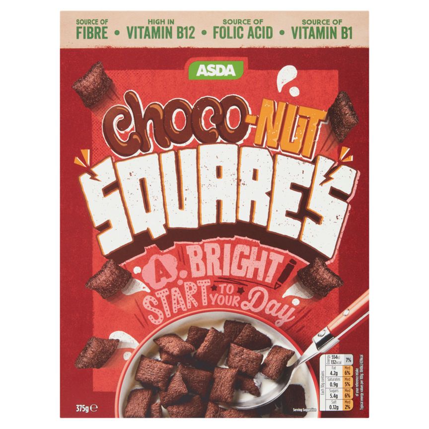 ASDA Choco-Nut Squares - McGrocer