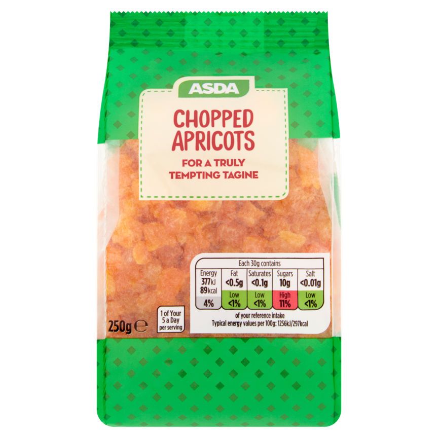 ASDA Chopped Apricots - McGrocer