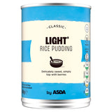 ASDA Classic Light Rice Pudding 400g - McGrocer