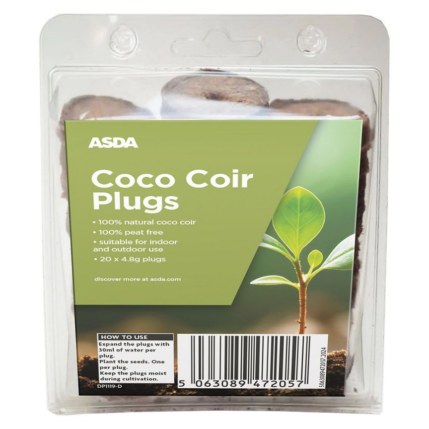 ASDA Coir Pellets - McGrocer