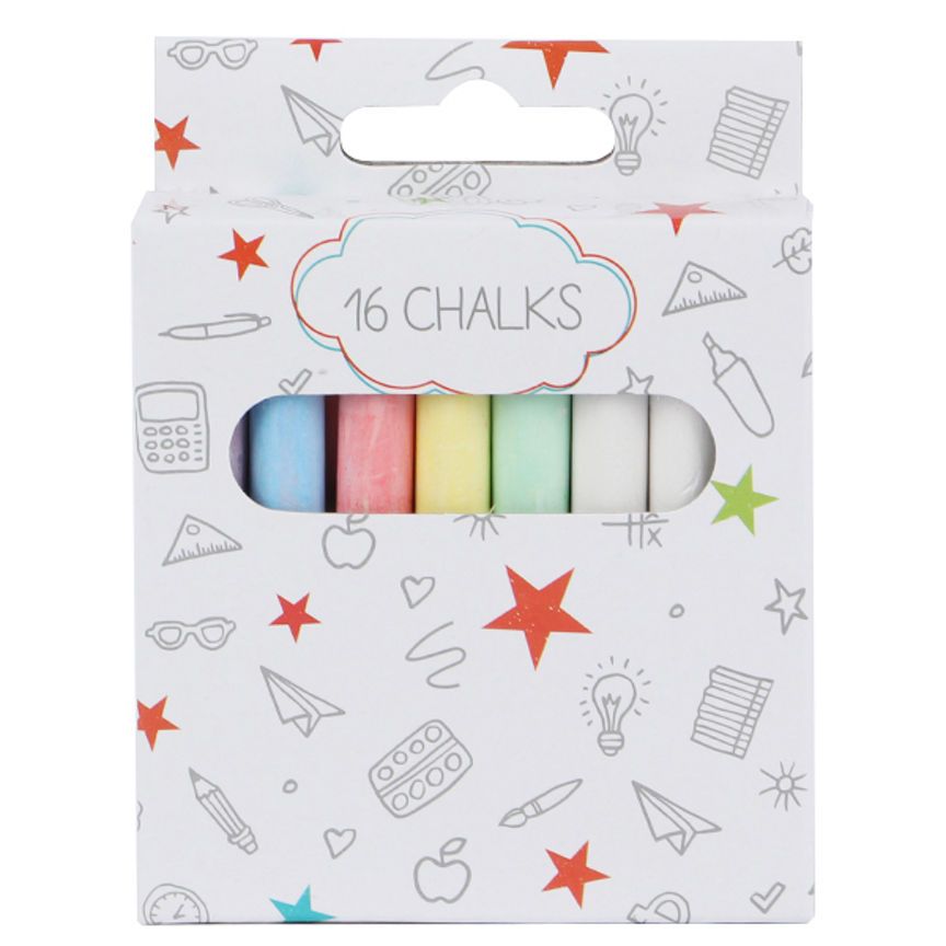 ASDA Coloured Chalk Pack - McGrocer
