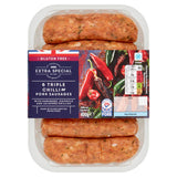 ASDA Extra Special 6 Pork & Three Chilli Sausages - McGrocer