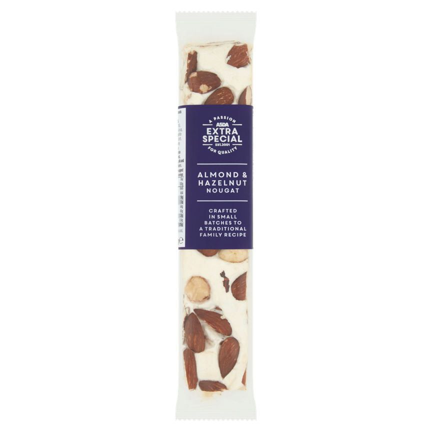 ASDA Extra Special Almond & Hazelnut Nougat Bar - McGrocer