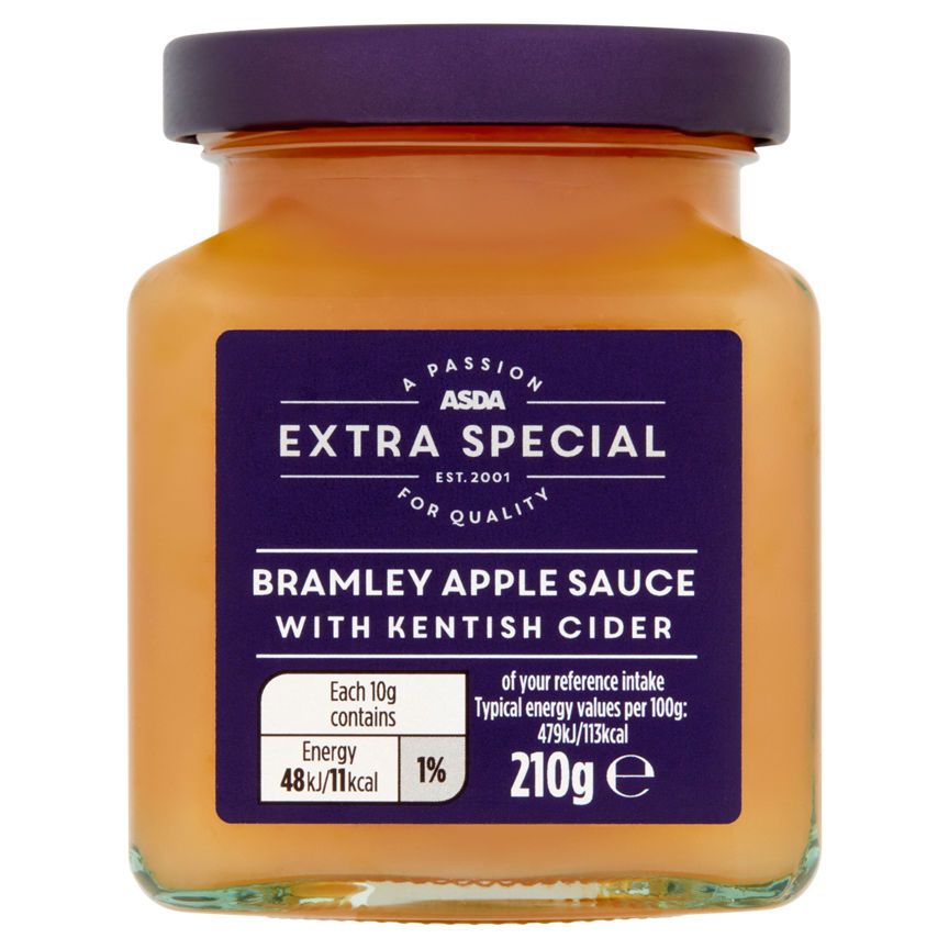 ASDA Extra Special Bramley Apple Sauce with Kentish Cider - McGrocer