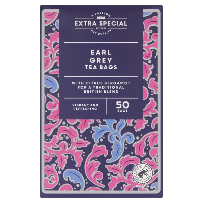 ASDA Extra Special Earl Grey 50 Tea Bags - McGrocer