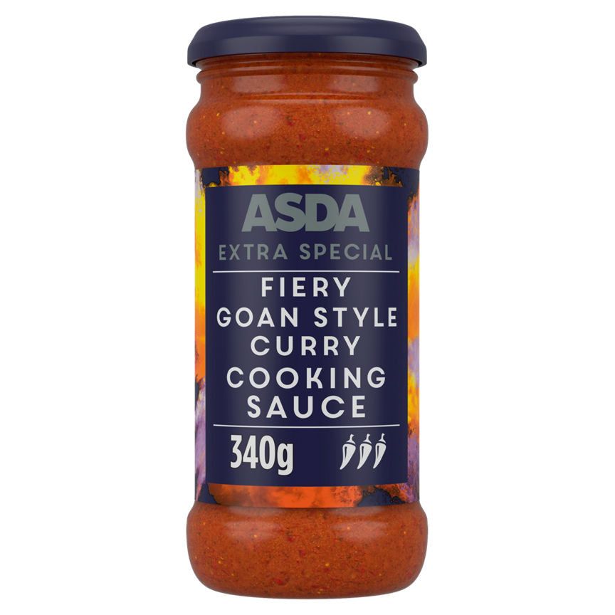 ASDA Extra Special Special Fiery Goan Style Curry Cooking Sauce - McGrocer