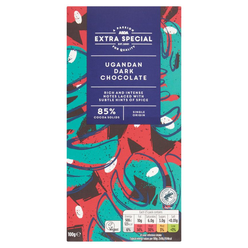 ASDA Extra Special Ugandan Dark Chocolate - McGrocer