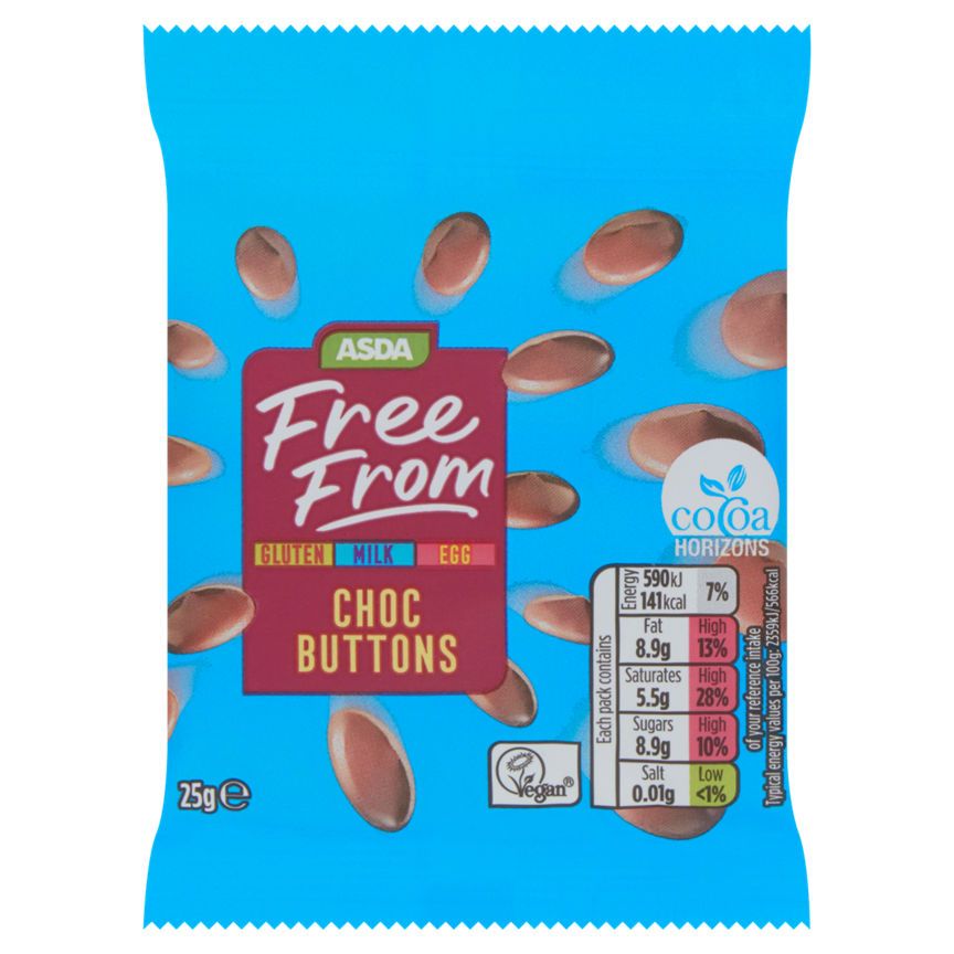 ASDA Free From Choc Buttons - McGrocer