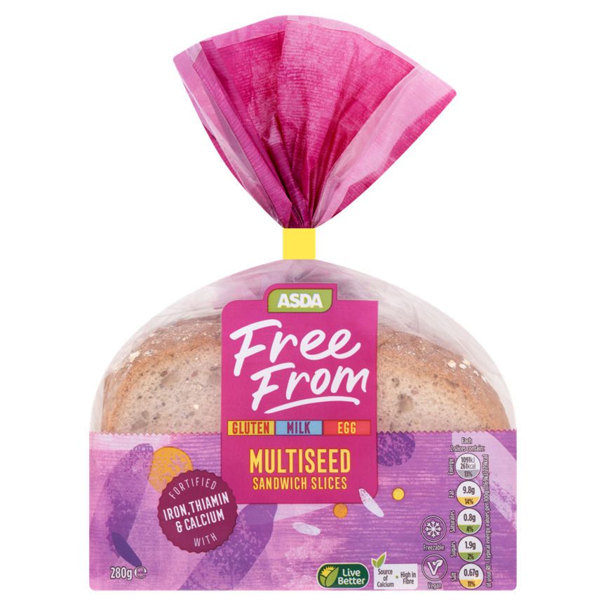 ASDA Free From Multiseed Sandwich Slices - McGrocer