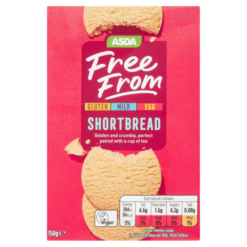 ASDA Free From Shortbread - McGrocer