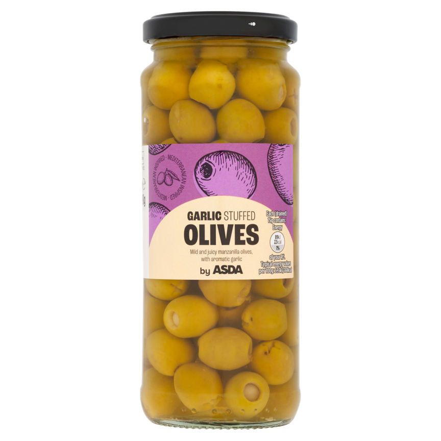 ASDA Garlic Stuffed Olives - McGrocer