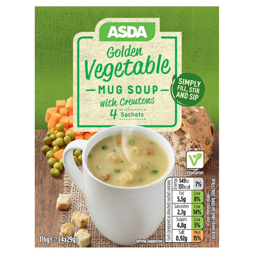 ASDA Golden Vegetable Mug Soup - McGrocer