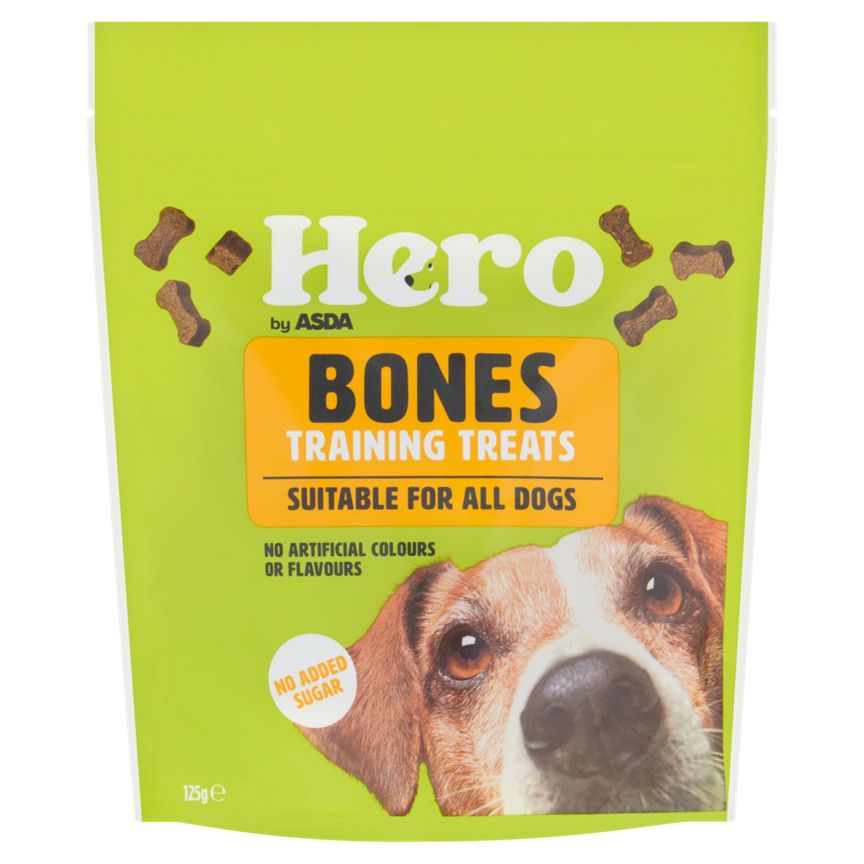 Asda Hero Bones Training Treats 125g - McGrocer