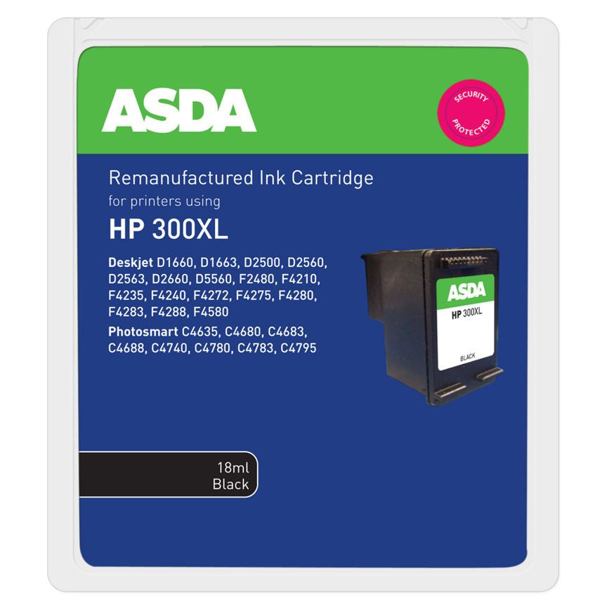 ASDA HP No300XL Black Ink Cartridge - McGrocer