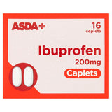 ASDA Ibuprofen 200mg Caplets 16 Pack - McGrocer