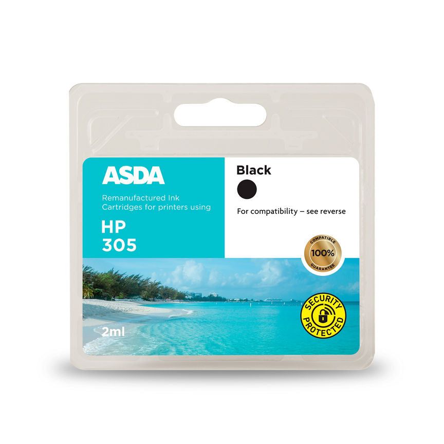 ASDA Ink HP305 Black Cartridge - McGrocer