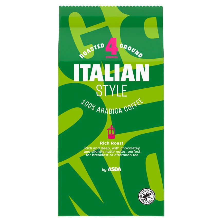 ASDA Italian Style Roasted Ground 227g - McGrocer