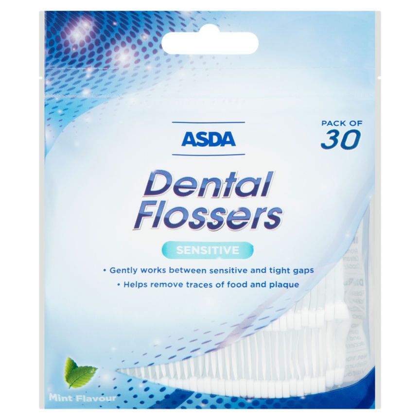 ASDA Mint Flavour Sensitive Dental Flossers - McGrocer