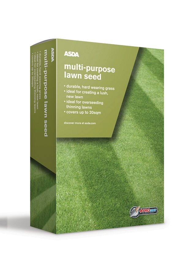 ASDA Multi-Purpose Lawn Seed 500G - McGrocer