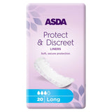 ASDA Protect & Discreet Incontinence Long Liners - McGrocer