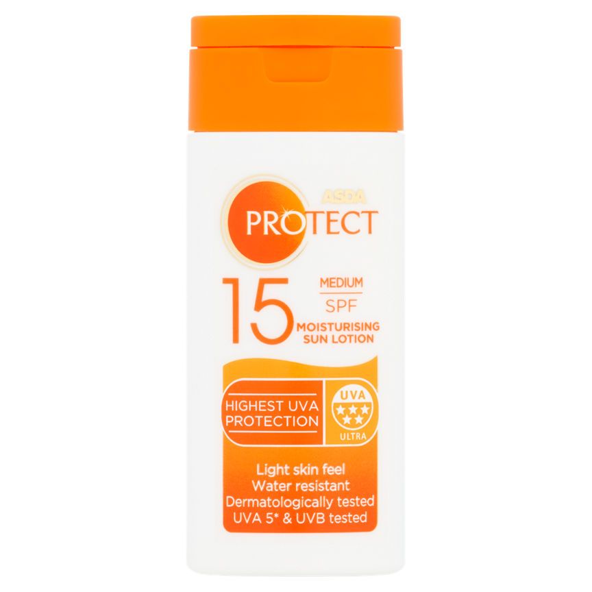 ASDA Protect Moisturising Sun Lotion SPF 15 Medium - McGrocer