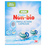 ASDA Sensitive Non-Bio Triple Action Capsules 36 x 13g (312g) - McGrocer