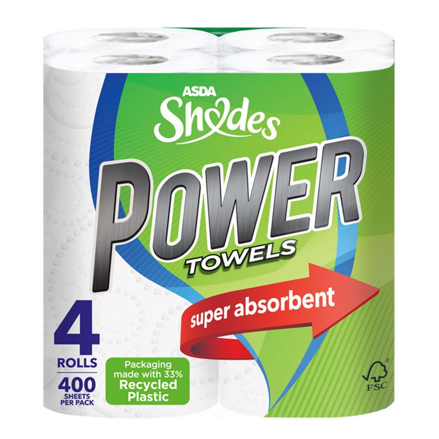 ASDA Shades Power Towels Kitchen Roll - McGrocer