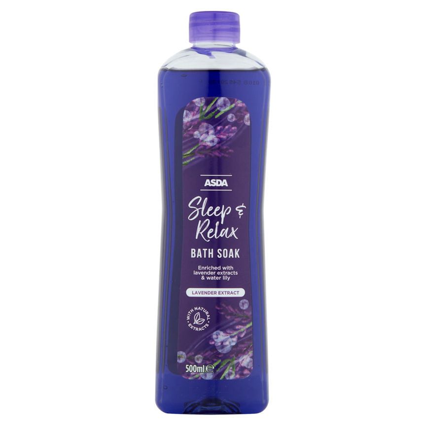 ASDA Sleep & Relax Bath Soak Lavender Extract - McGrocer