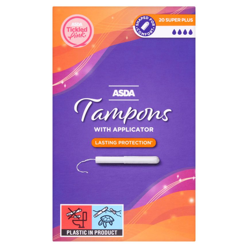 ASDA Super Plus Applicator Tampons - McGrocer