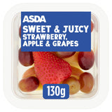 ASDA Sweet & Juicy Strawberry, Apple & Grapes 130g - McGrocer
