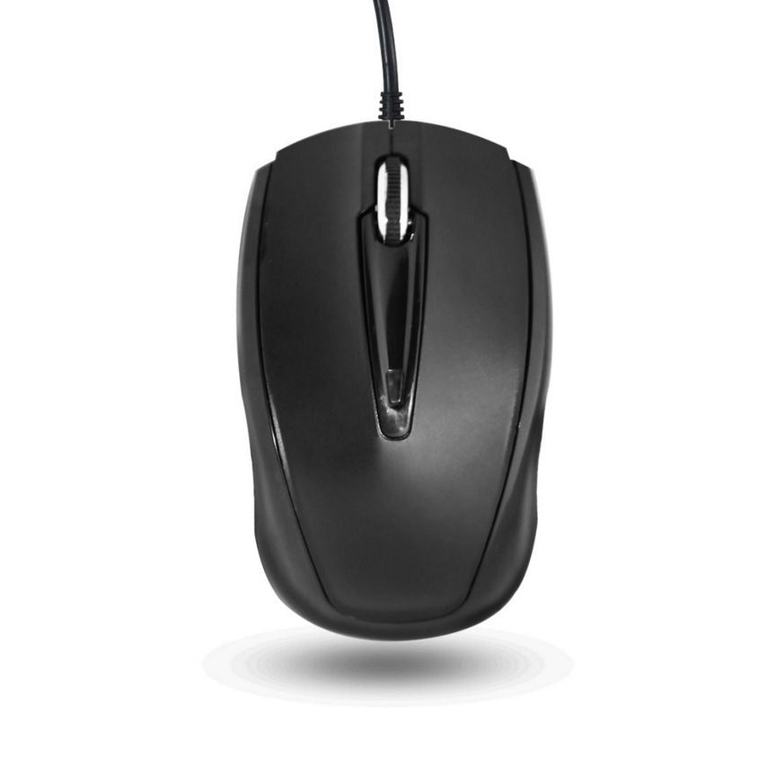 ASDA Tech Black Wired Optical Mouse - McGrocer