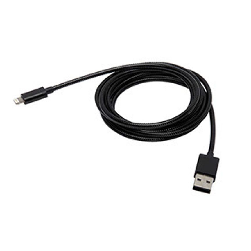 ASDA Tech Lightning Cable - Black Metal 1.5m - McGrocer