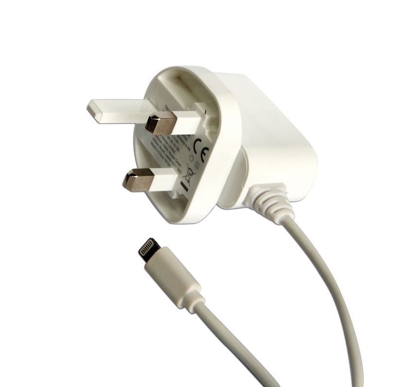 ASDA Tech Lightning Connector 12w Wired Wall Charger - McGrocer