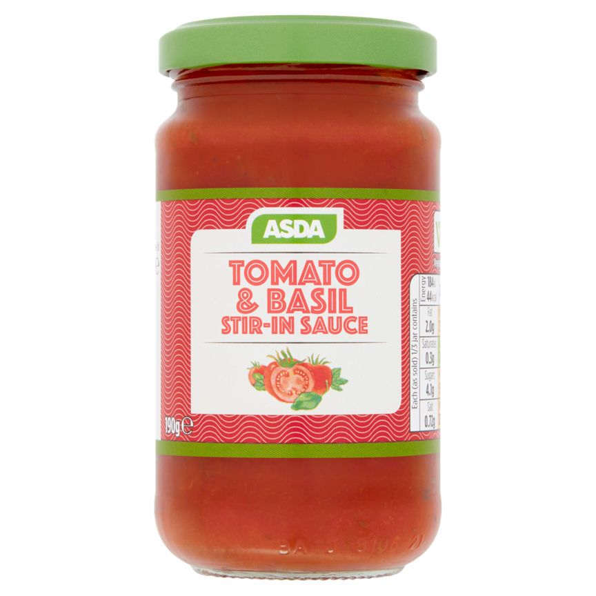 ASDA Tomato & Basil Stir-In Sauce - McGrocer