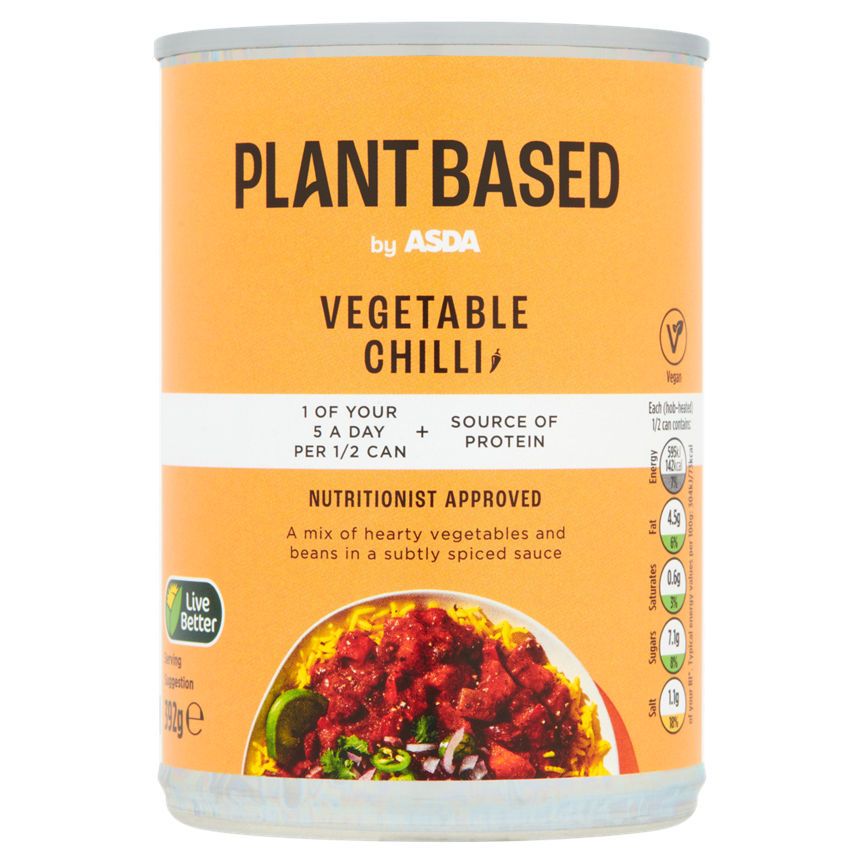 ASDA Vegetable Chilli - McGrocer