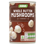 ASDA Whole Button Mushrooms in Water - McGrocer