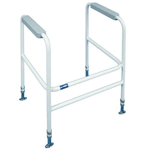 Ashford Floor Fixed Height Adjustable Toilet Frame - McGrocer